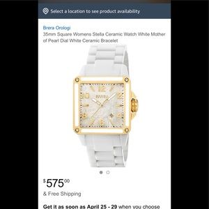 * Authentic * Brera Orologi 35 mm women’s watch